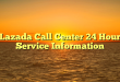 Lazada Call Center 24 Hour Service Information